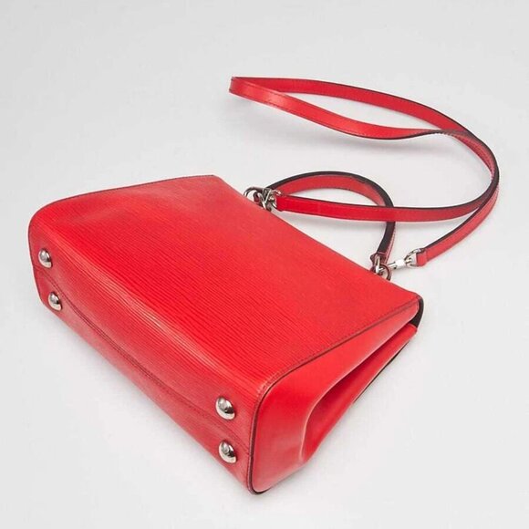 Louis Vuitton Coquelicot Epi Leather Cluny BB Bag - Picture 12 of 12